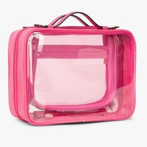 Calpak Large *limited edition* dragonfruit cosmetic case